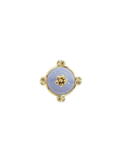 Fiorina Jewellery Athena Pinkie Ring Chalcedony