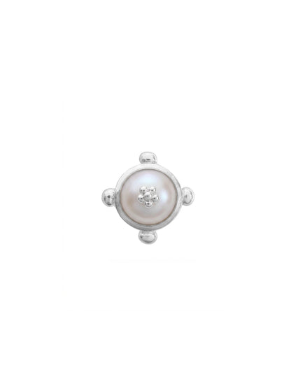 Silver Athena Pinkie Ring