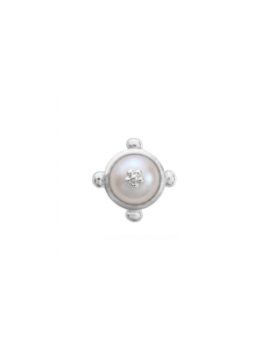 Silver Athena Pinkie Ring