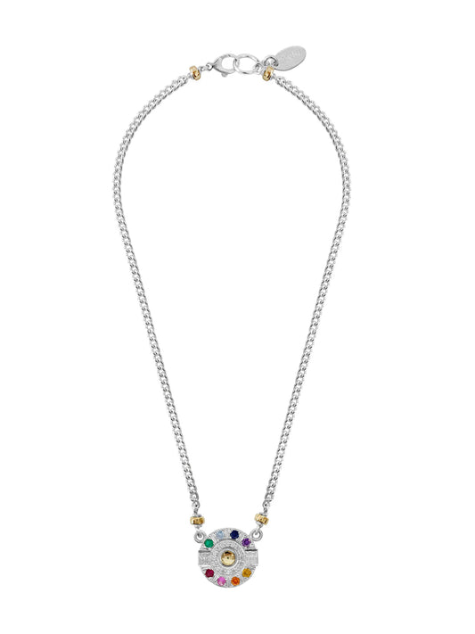 Fiorina Jewellery Aztec Necklace Chakra