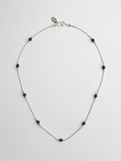 Fiorina Jewellery Bellini Garnet Necklace