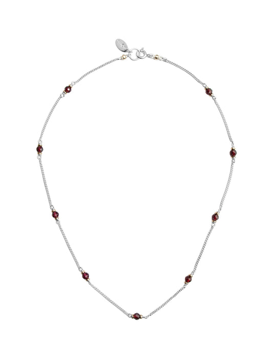 Fiorina Jewellery Bellini Necklace Garnet