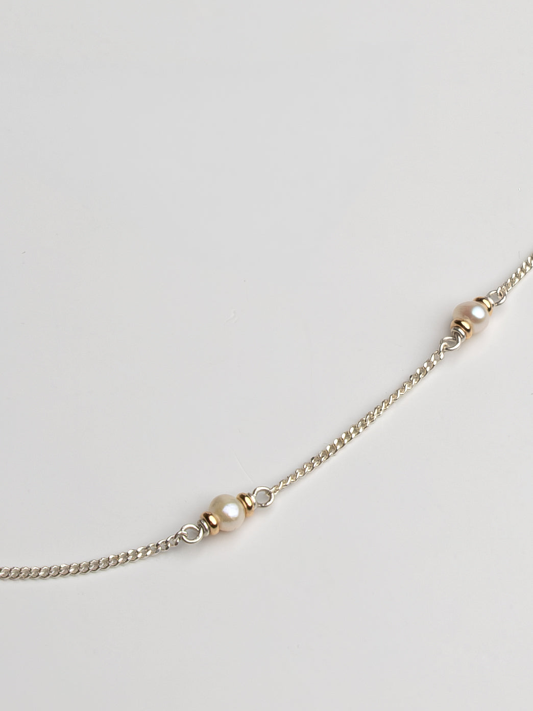 Fiorina Jewellery Pearl Necklace Side View