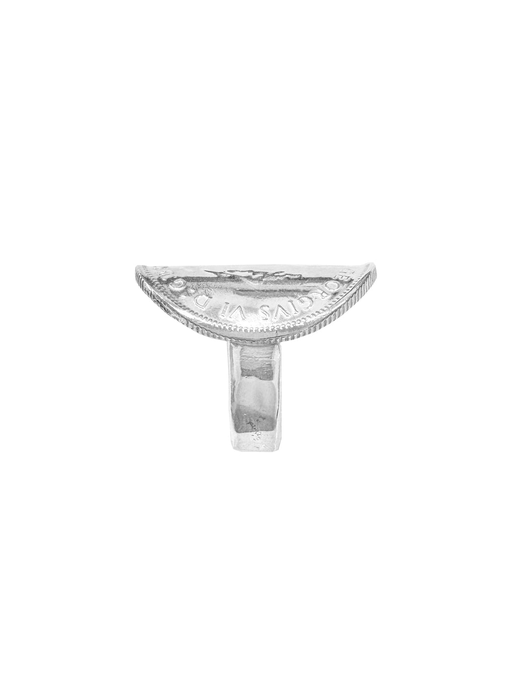 Fiorina Jewellery Bent Coin Ring Shank View