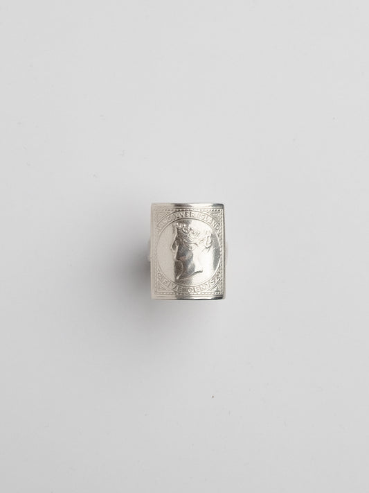 Fiorina Jewellery Bent Postage Stamp Ring