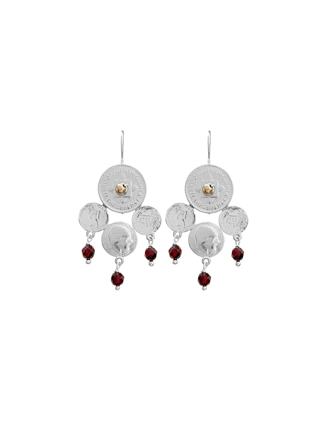Fiorina Jewellery Catalan Earrings Garnet