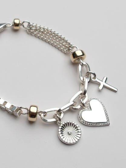 Crystal Charm Bracelet