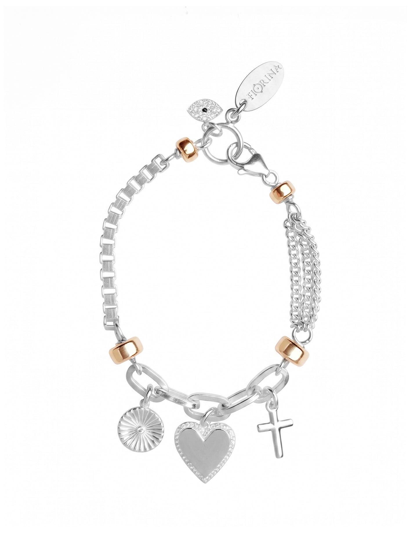 Crystal Charm Bracelet