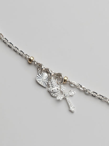Crystal Charm Necklace