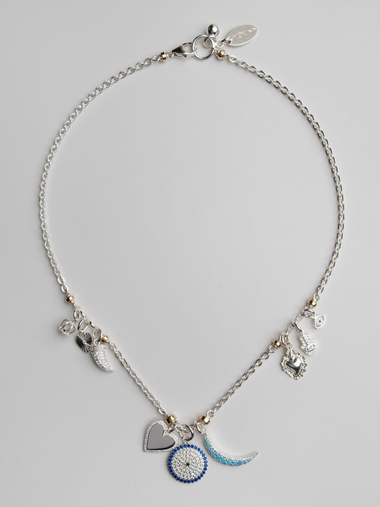 Crystal Charm Necklace