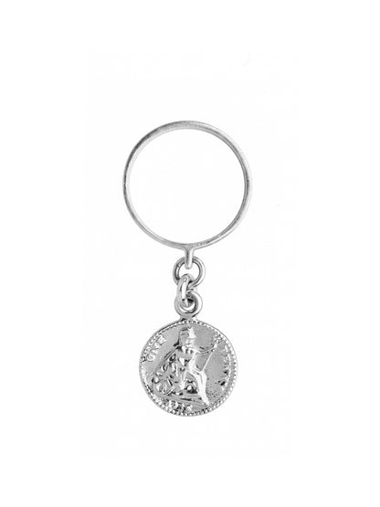 Coin Flip Pinkie Ring