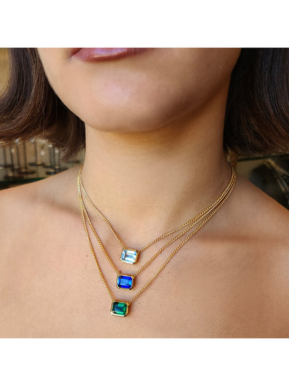 Fiorina Jewellery Cuba Block Necklace