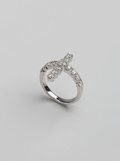 Fiorina Diamond Cross Ring