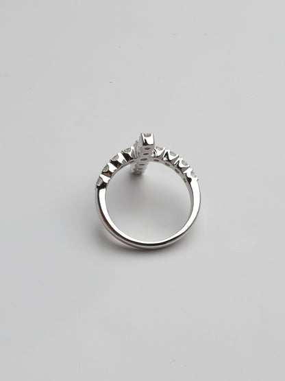 Fiorina Diamond Cross Ring