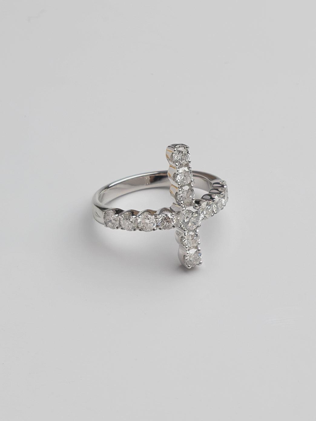 Fiorina Diamond Cross Ring