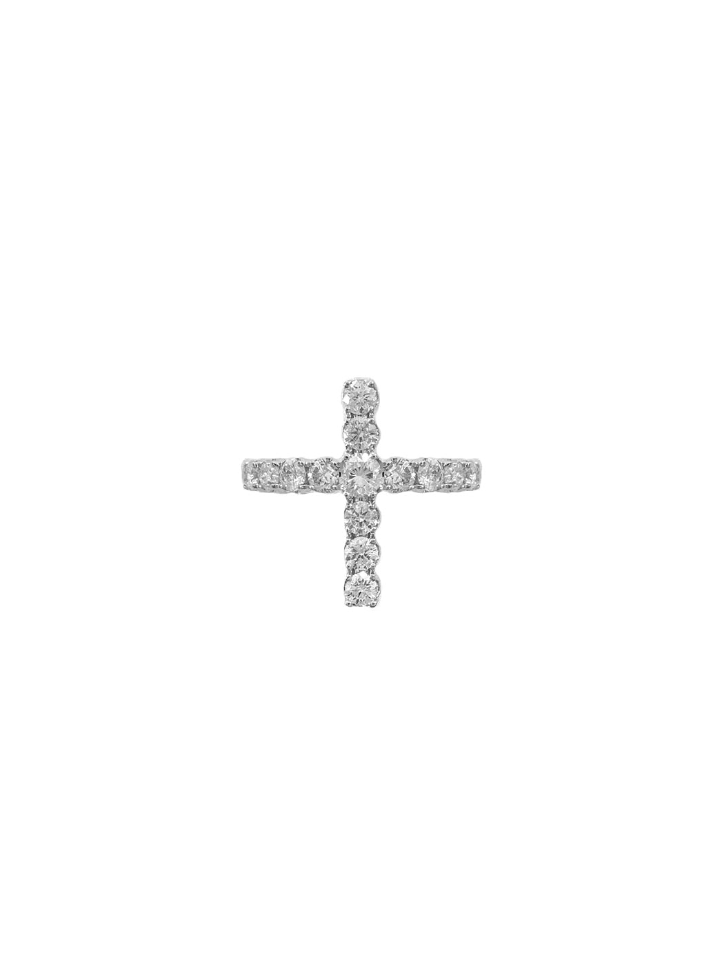 Fiorina Jewellery Diamond Cross Ring