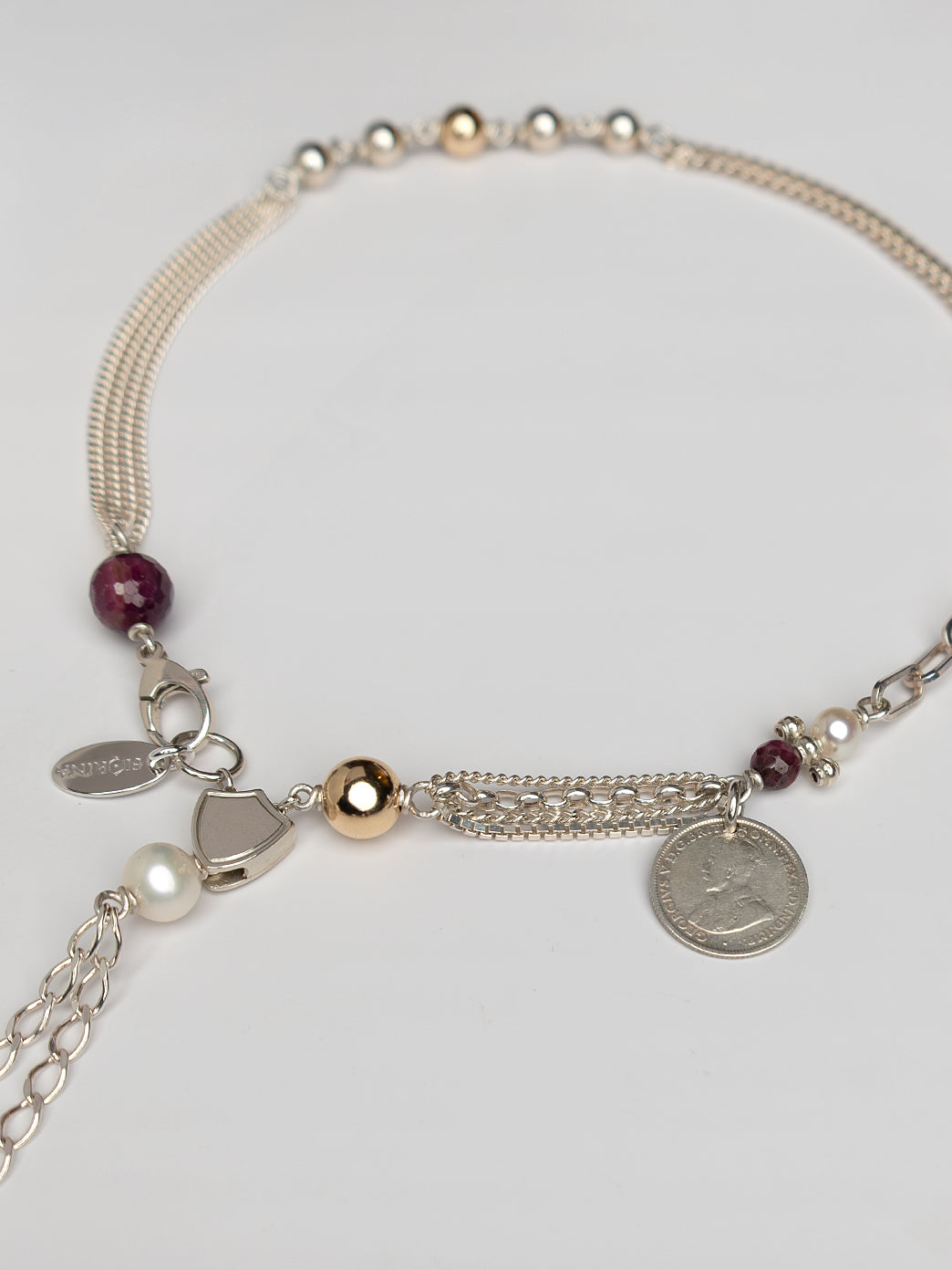 Fiorina Jewellery Double Tassel Necklace