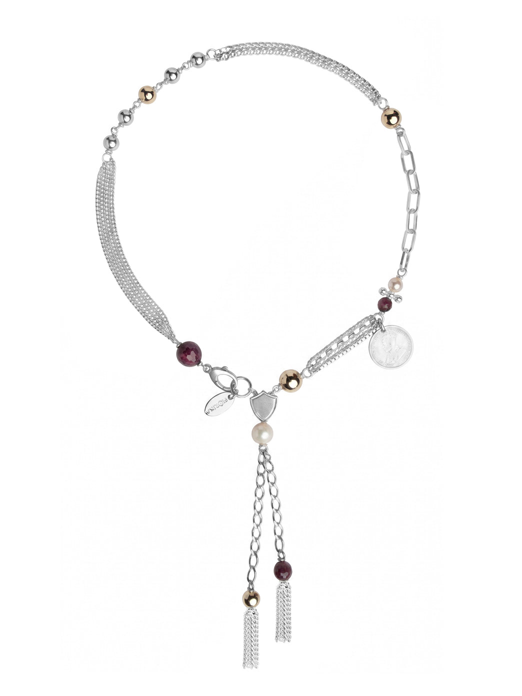 Double Tassel Necklace