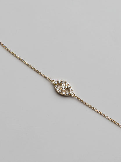 Gold and Diamond Celeste Necklace