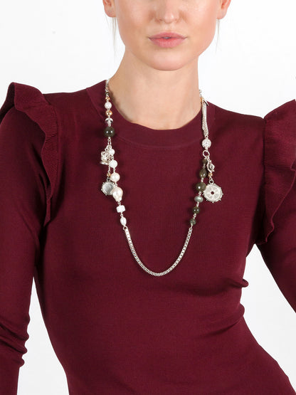 Fiorina Jewellery Carla Necklace Labradorite Model