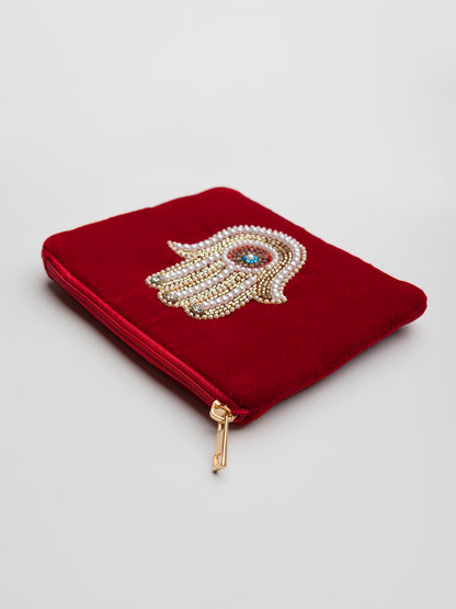 Hamsa Hand Trinket Pouch