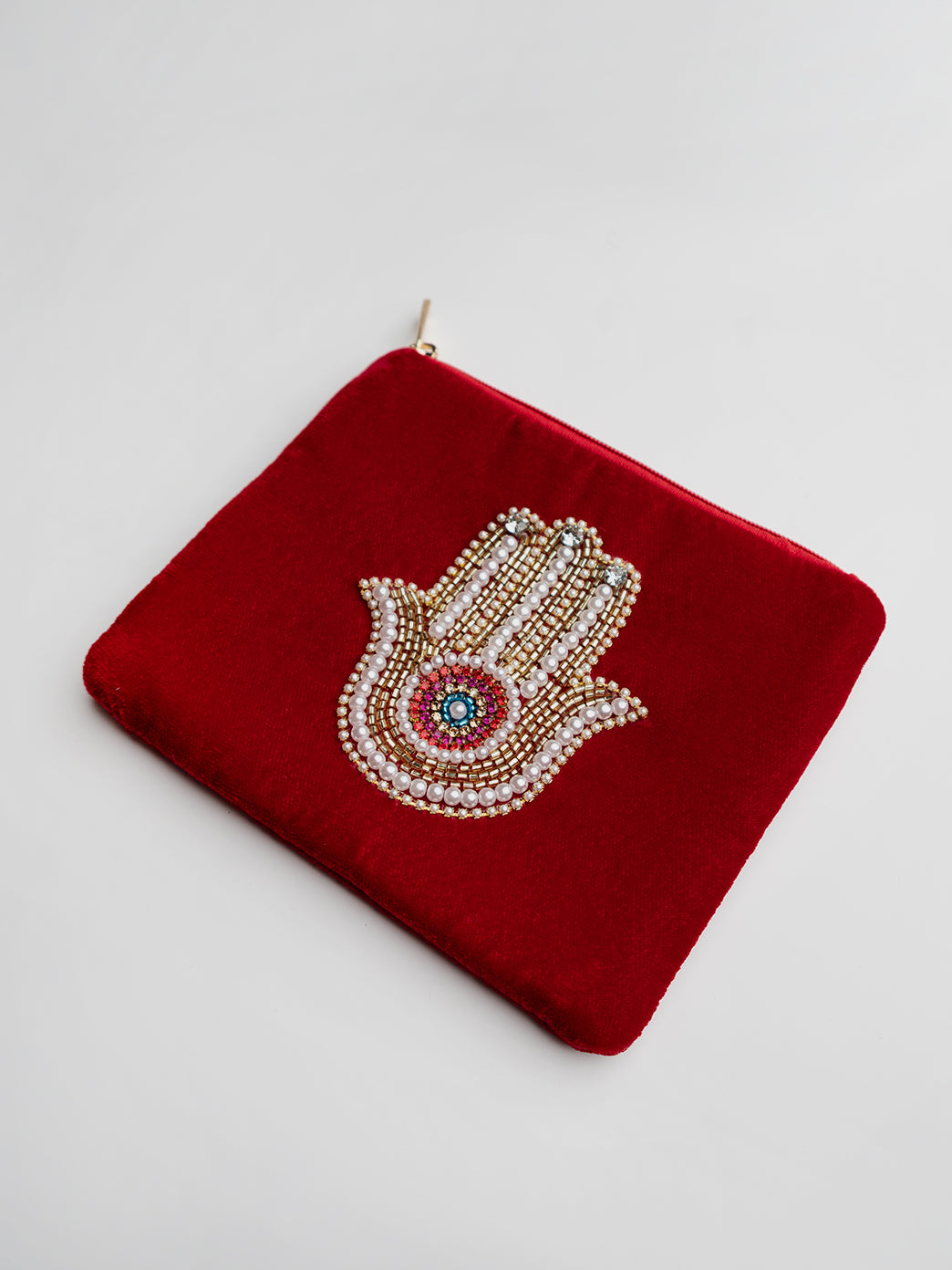 Hamsa Hand Trinket Pouch