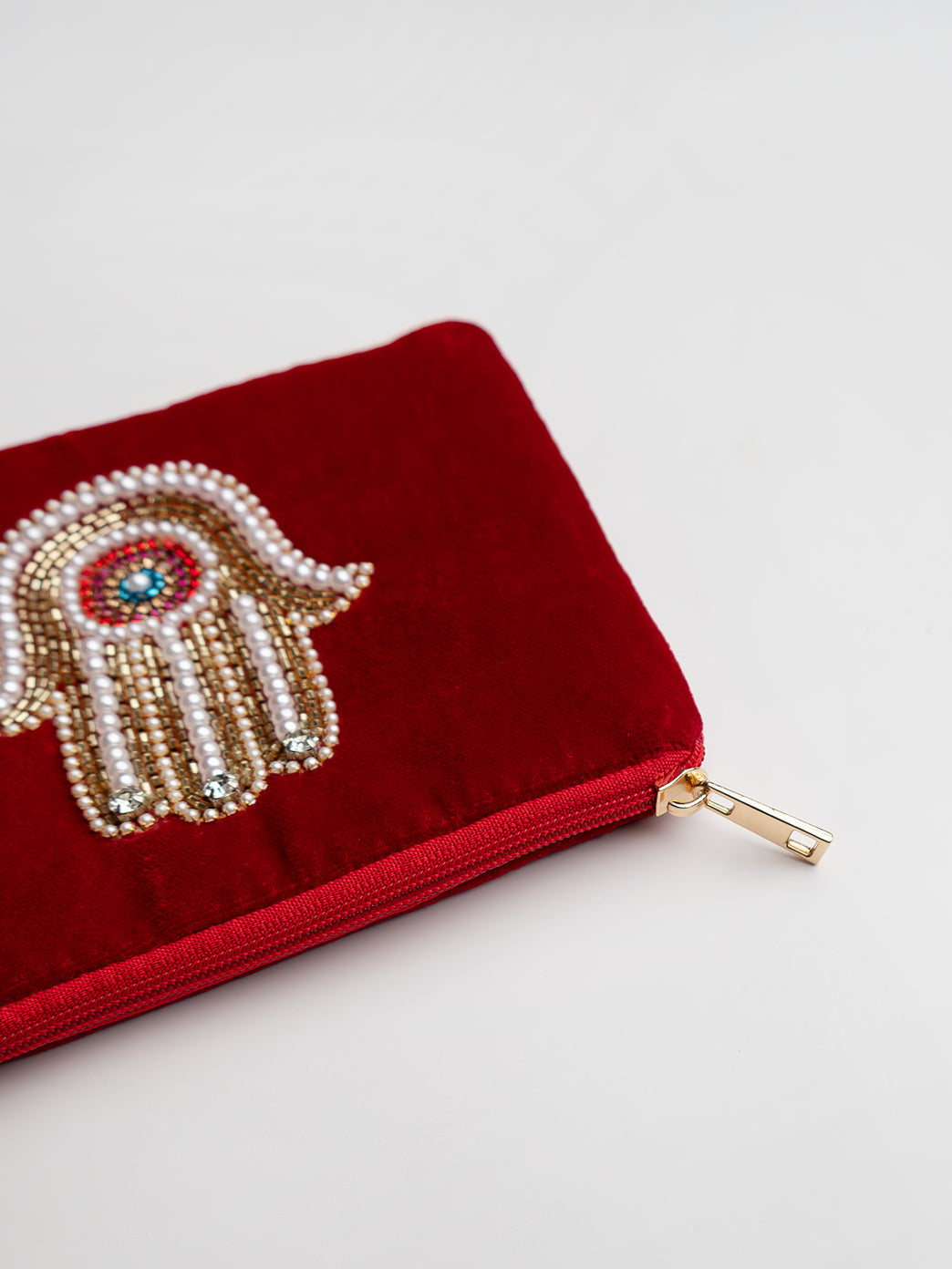 Hamsa Hand Trinket Pouch