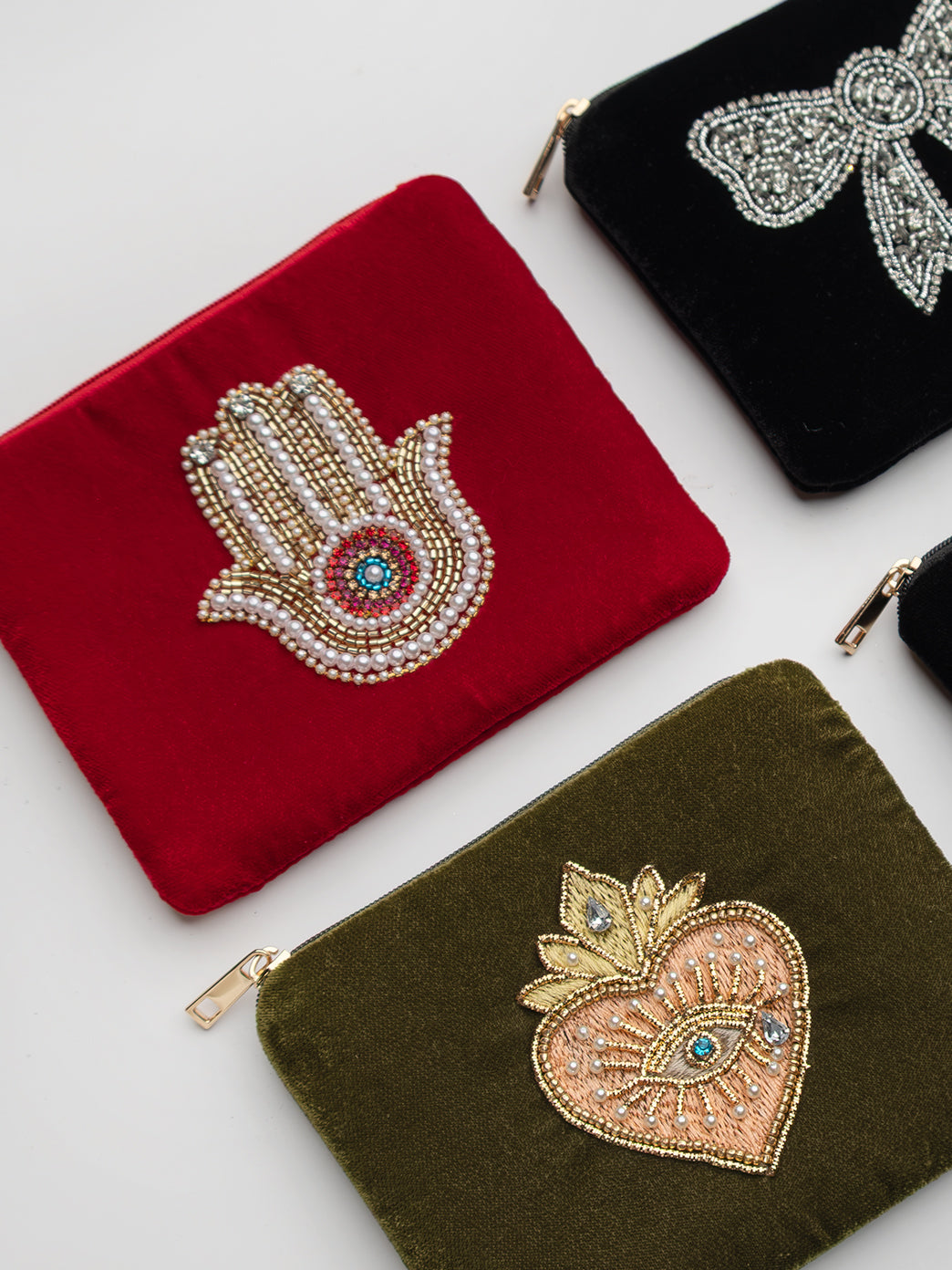 Hamsa Hand Trinket Pouch