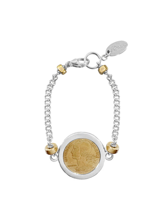 Fiorina Jewellery Large Moneta Coin Bracelet