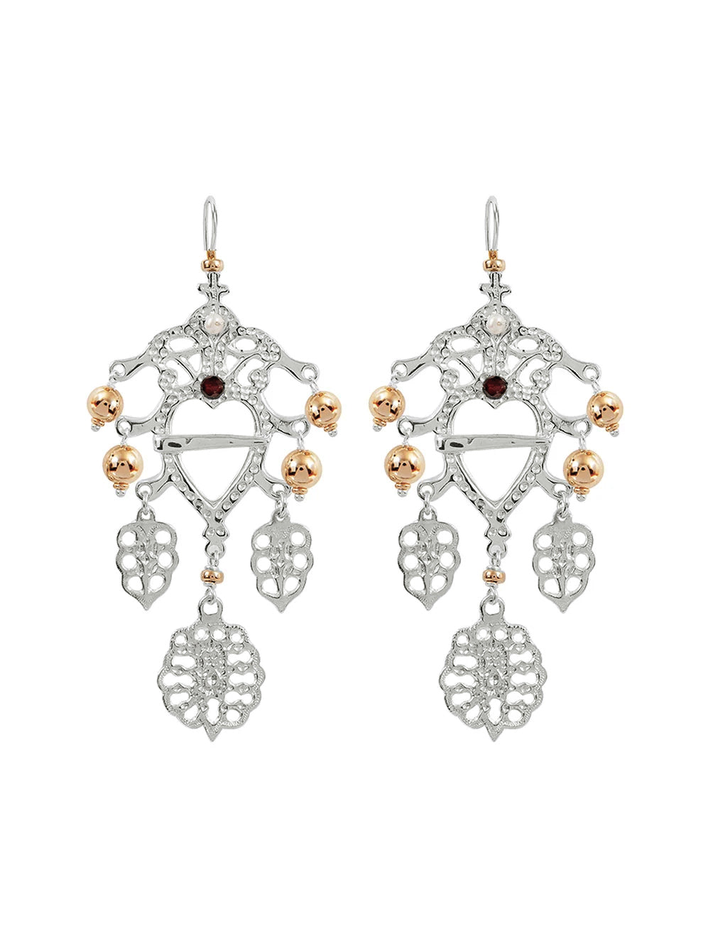 Decorative Folklore Earrings