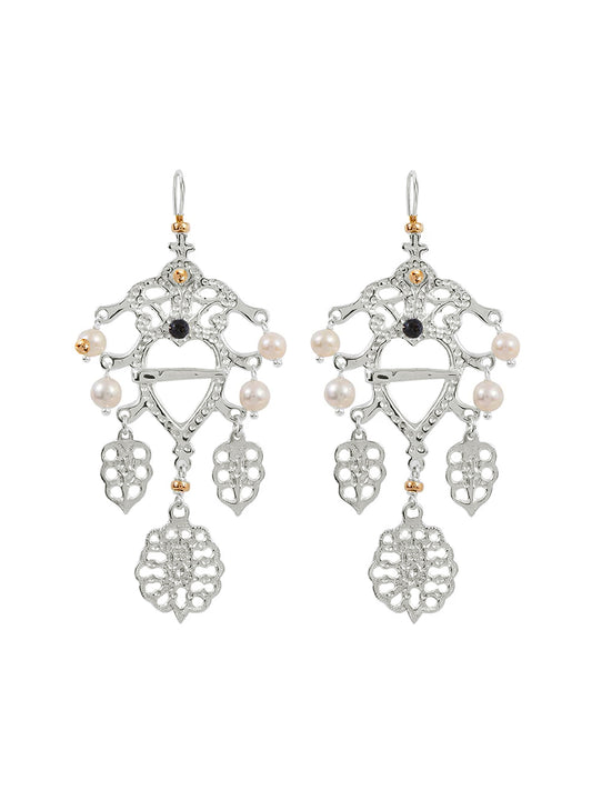 Decorative Folklore Earrings