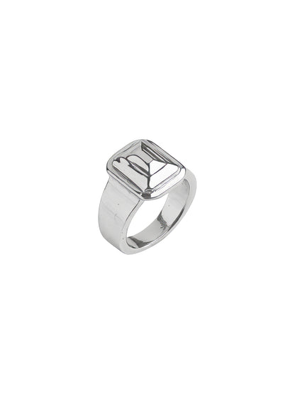 Geo Pinkie Ring