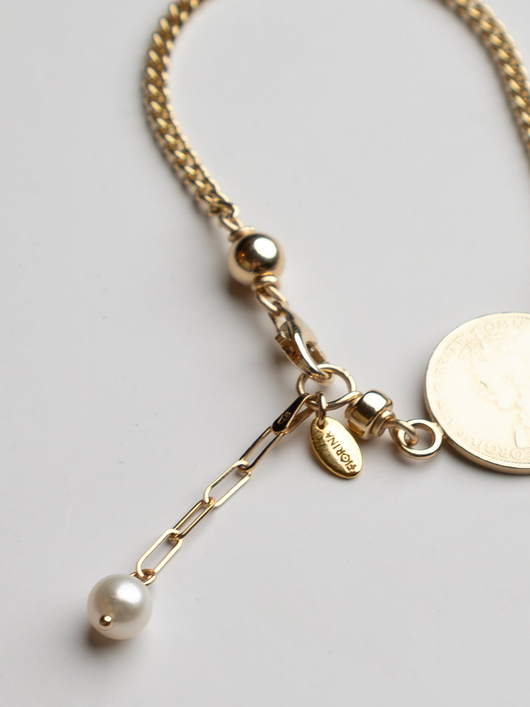 Fiorina Jewellery Gold 6p Heads Up Bracelet