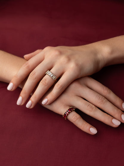 Fiorina Jewellery Gold Cuba Rings Model
