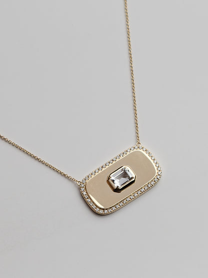 Fiorina Jewellery Gold Galleria Necklace Close Up