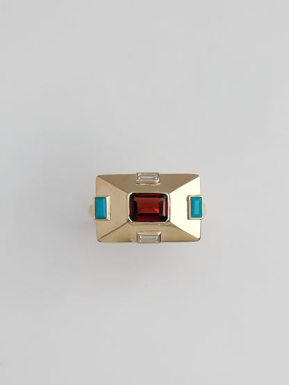 Fiorina Jewellery Gold Galleria Ring