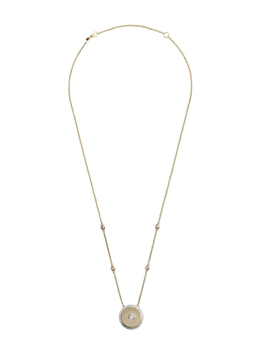 Gold Galleria Round Necklace