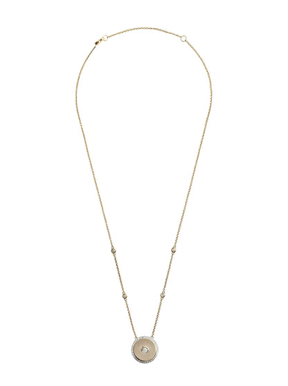 Gold Galleria Round Necklace