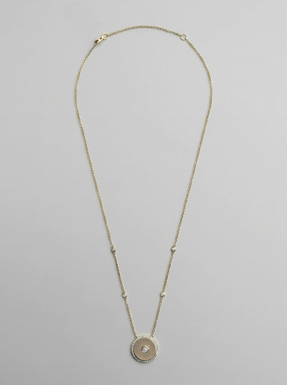 Gold Galleria Round Necklace