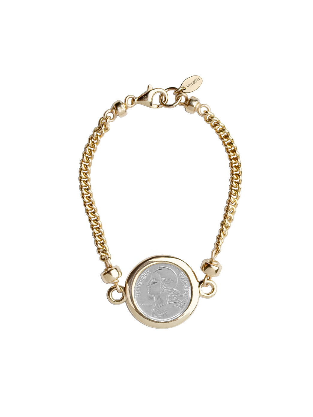 Fiorina Jewellery Gold Mini Moneta Bracelet