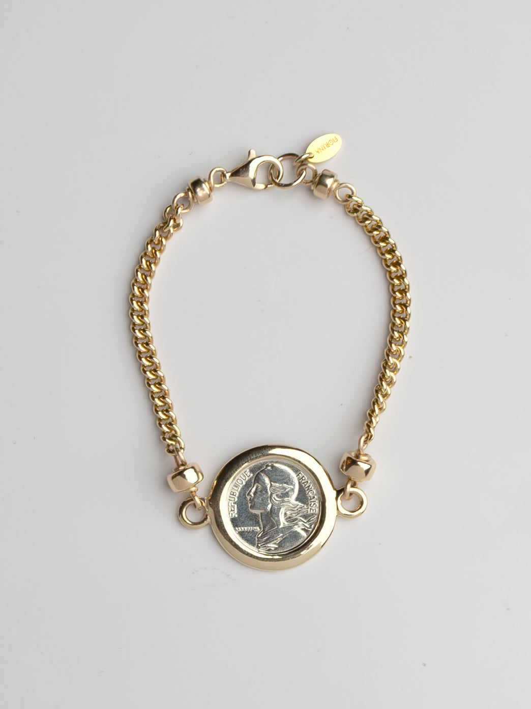 Fiorina Jewellery Gold Mini Moneta Bracelet