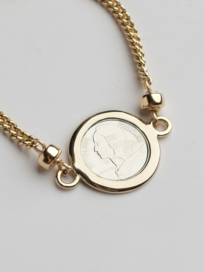 Fiorina Jewellery Gold Mini Moneta Bracelet