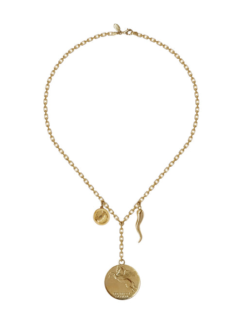 Fiorina Jewellery Gold Pegasus Necklace