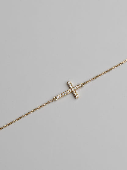 Gold and Diamond Celeste Necklace