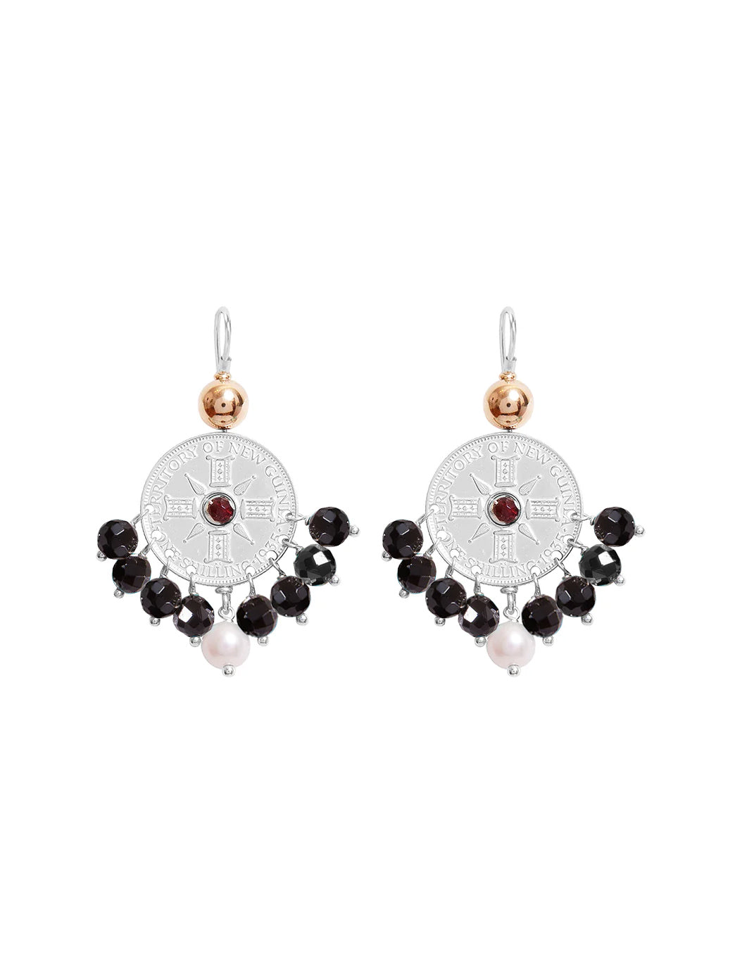Fiorina Jewellery Happy Earrings Black Onyx