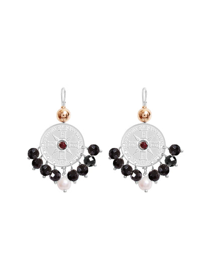 Fiorina Jewellery Happy Earrings Black Onyx