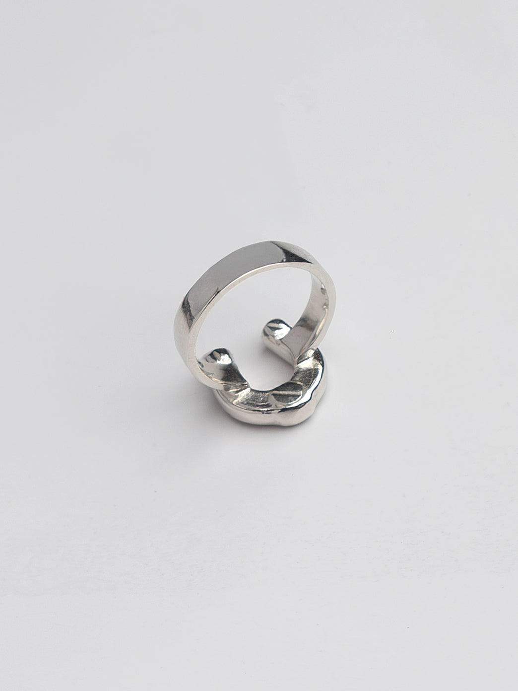 Fiorina Jewellery Horseshoe Pinkie Ring