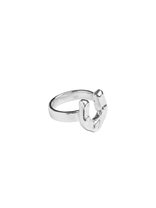 Fiorina Jewellery Horseshoe Pinkie Ring