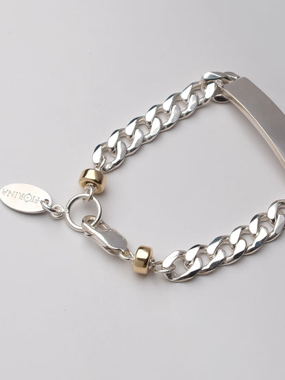 Fiorina Jewellery Silver ID Bracelet