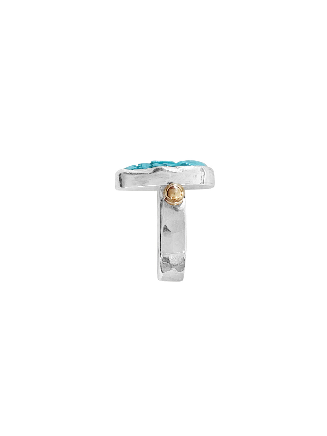 Fiorina Jewellery La Skull Ring Pinkie Shank View
